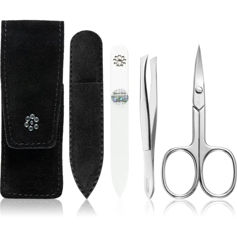 DuKaS Premium Line Solingen 876 set za manikiro potovalno pakiranje Black