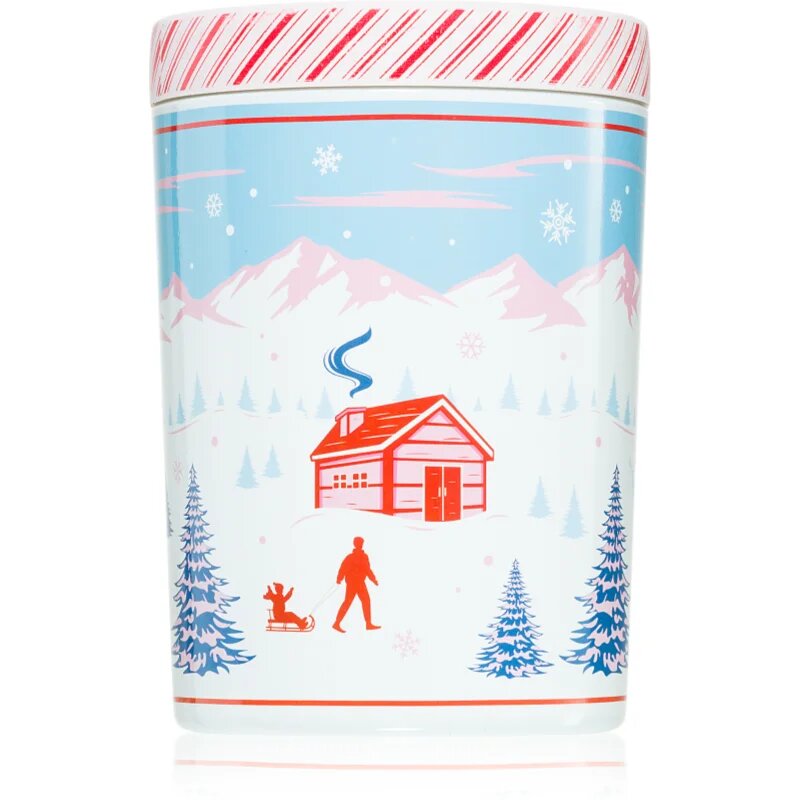 DW Home Scene & Stripes Peppermint Bark dišeča sveča 431 g