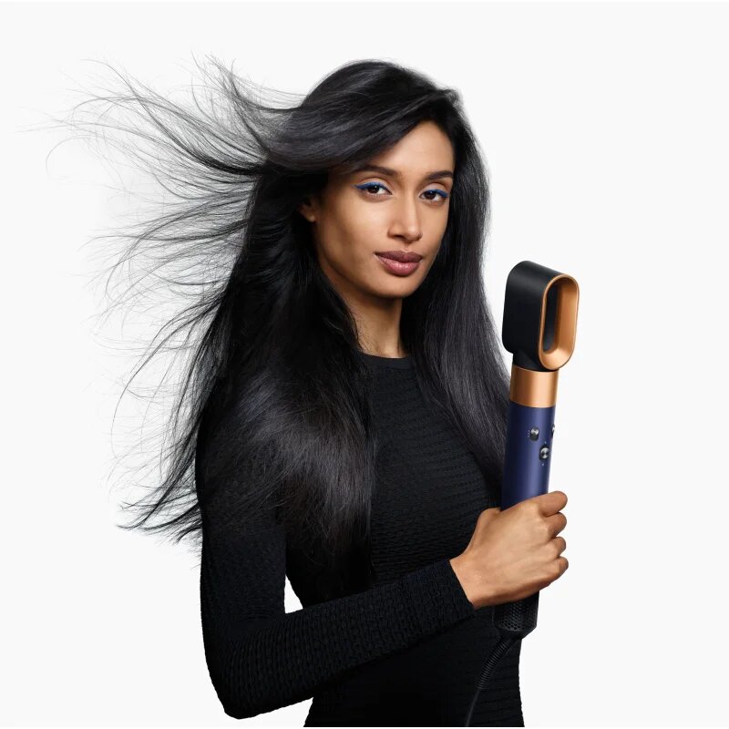 Dyson Airwrap i.d.™ HS08 T1/T2 Prussian Blue/Copper multistyler za lase 1 kos