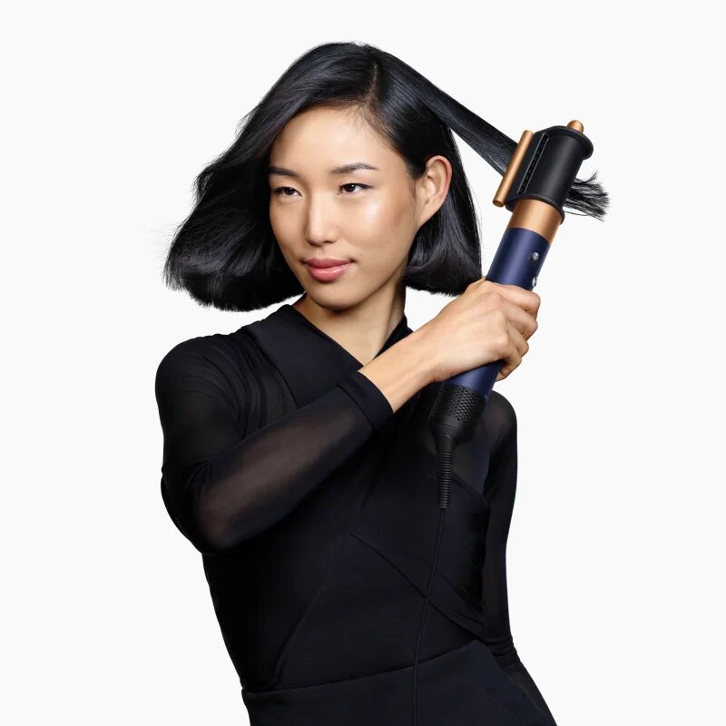 Dyson Airwrap i.d.™ HS08 T1/T2 Prussian Blue/Copper multistyler za lase 1 kos