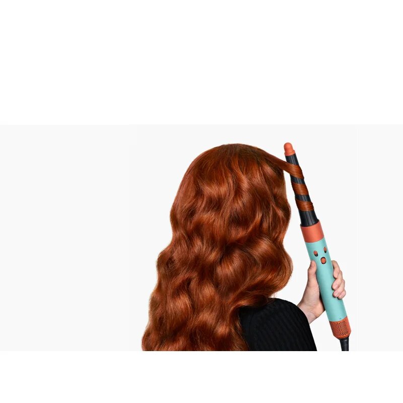 Dyson Airwrap i.d.™ HS08 T3/T4 Ceramic Patina/Topaz multistyler za valovite in kodraste lase Curly+Coily 1 kos