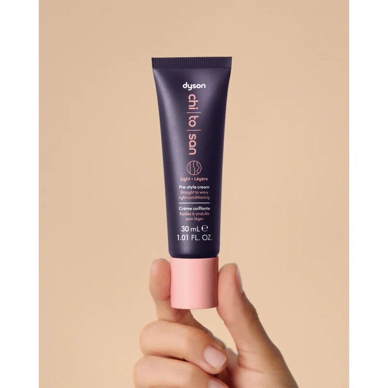 Dyson Chitosan Straight to wavy light HF01 stiling krema 30 ml