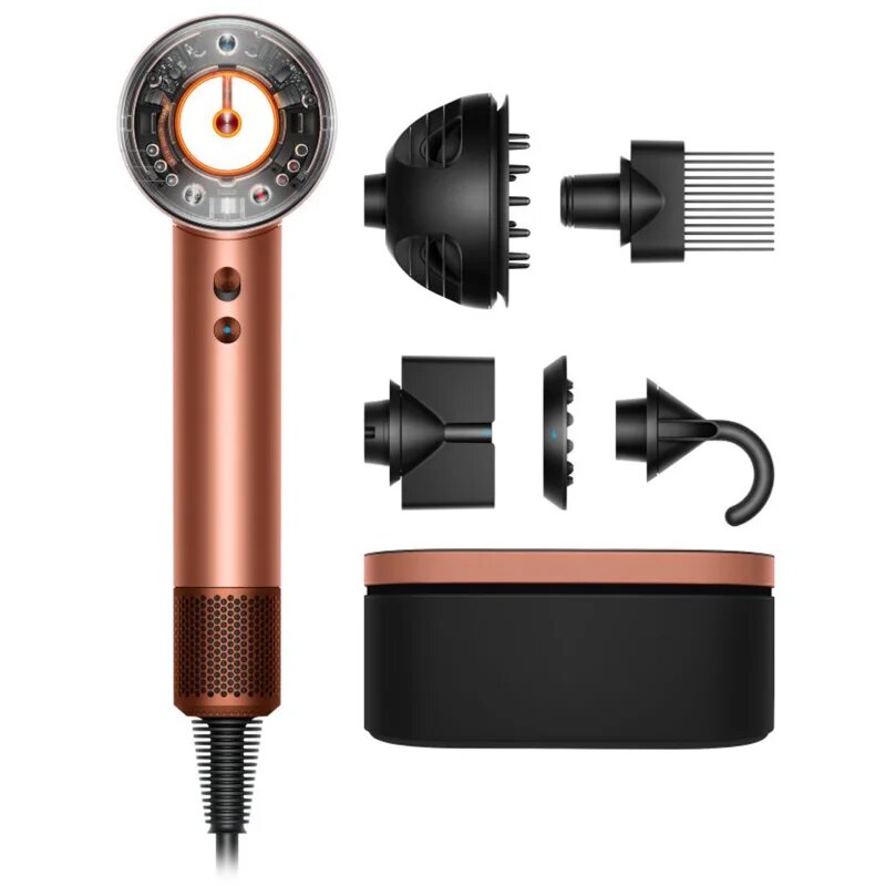 Dyson Supersonic Nural HD16 T3/T4 Amber Silk sušilnik za lase 1 kos