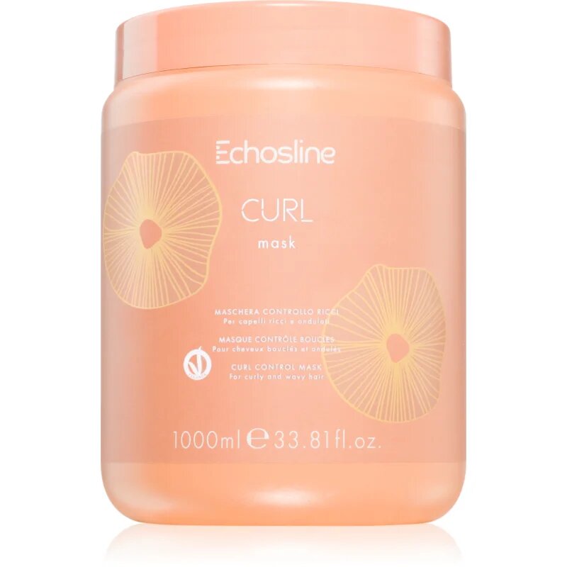 Echosline Curl Mask maska za valovite in kodraste lase 1000 ml