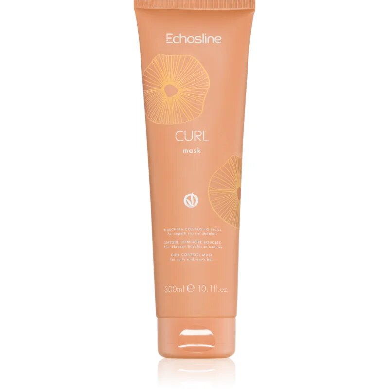 Echosline Curl Mask maska za valovite in kodraste lase 300 ml