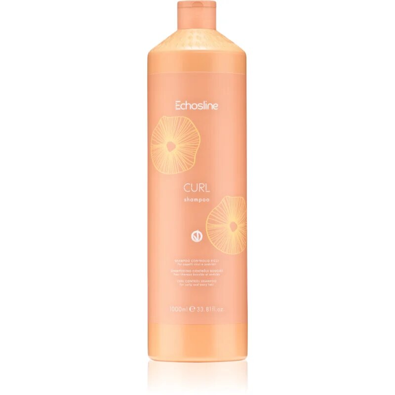 Echosline Curl Shampoo šampon za valovite in kodraste lase 1000 ml