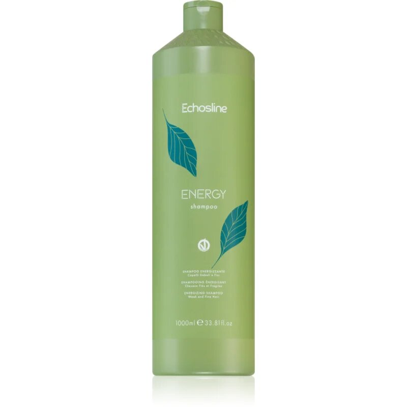 Echosline Energy Shampoo šampon za šibke lase 1000 ml