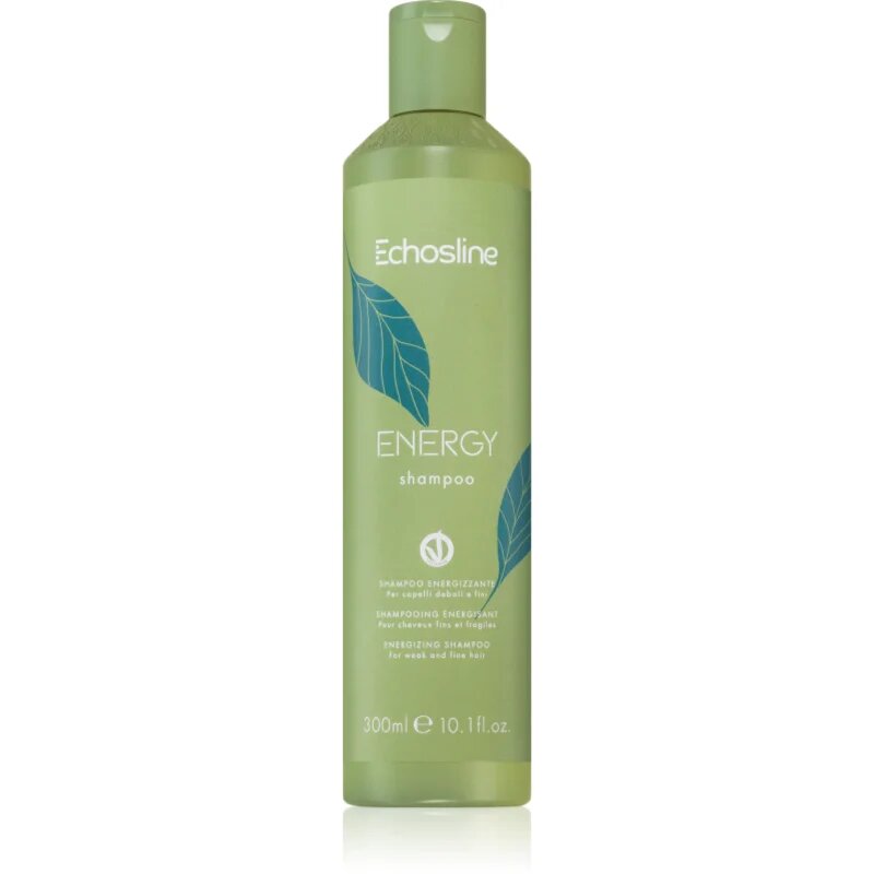 Echosline Energy Shampoo šampon za šibke obremenjene lase 300 ml