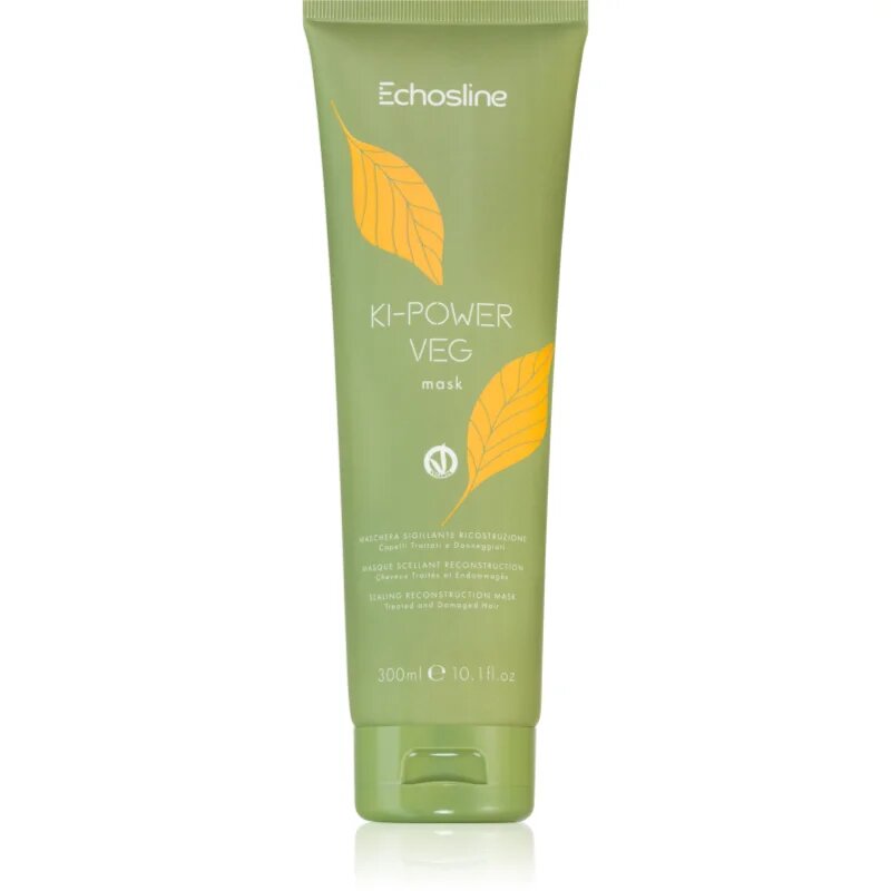 Echosline Ki-Power Veg Mask regeneracijska maska za poškodovane lase 300 ml