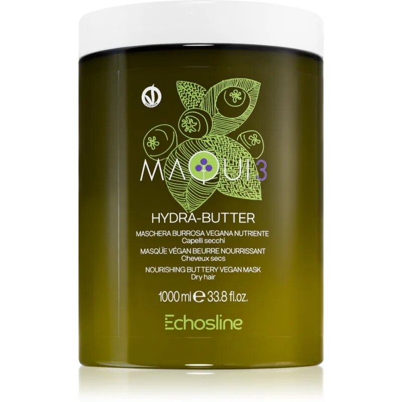 Echosline Maqui Hydra-Butter hranilna maska za lase 1000 ml