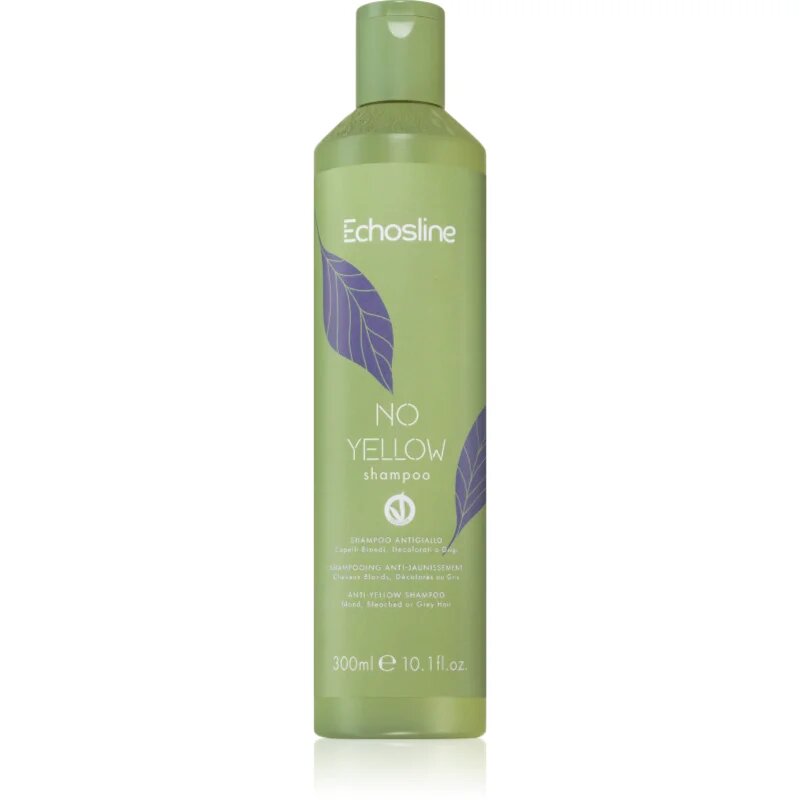 Echosline No Yellow Shampoo šampon proti rumenim tonom 300 ml
