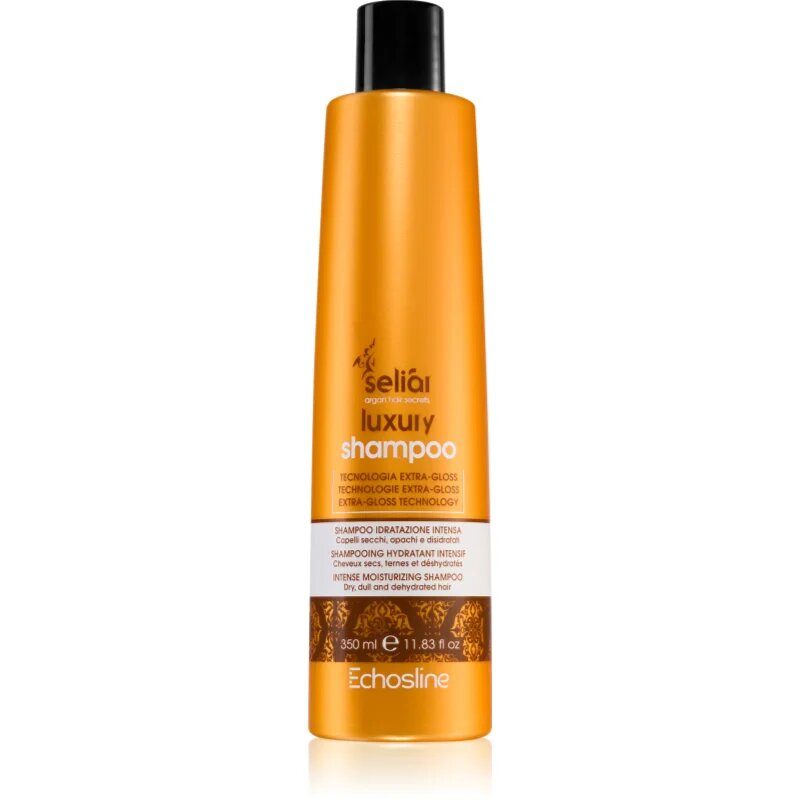 Echosline Seliár Luxury vlažilni šampon za suhe lase 350 ml
