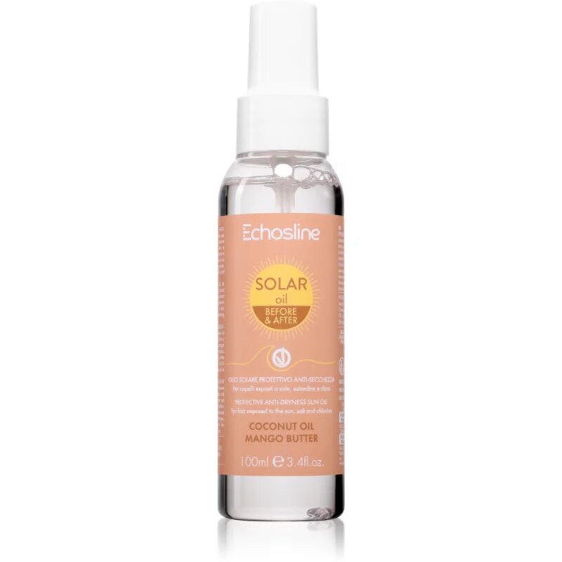 Echosline SOLAR Oil zaščitno pršilo za lase proti sončnemu sevanju 100 ml