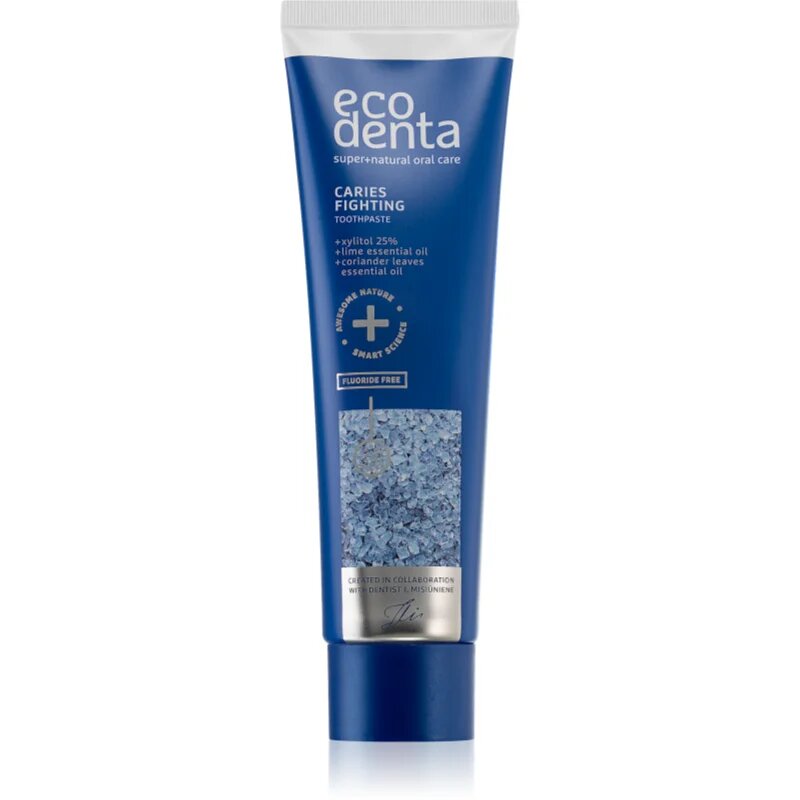 Ecodenta Expert Caries Fighting zobna pasta brez fluorida proti kariesu 100 ml