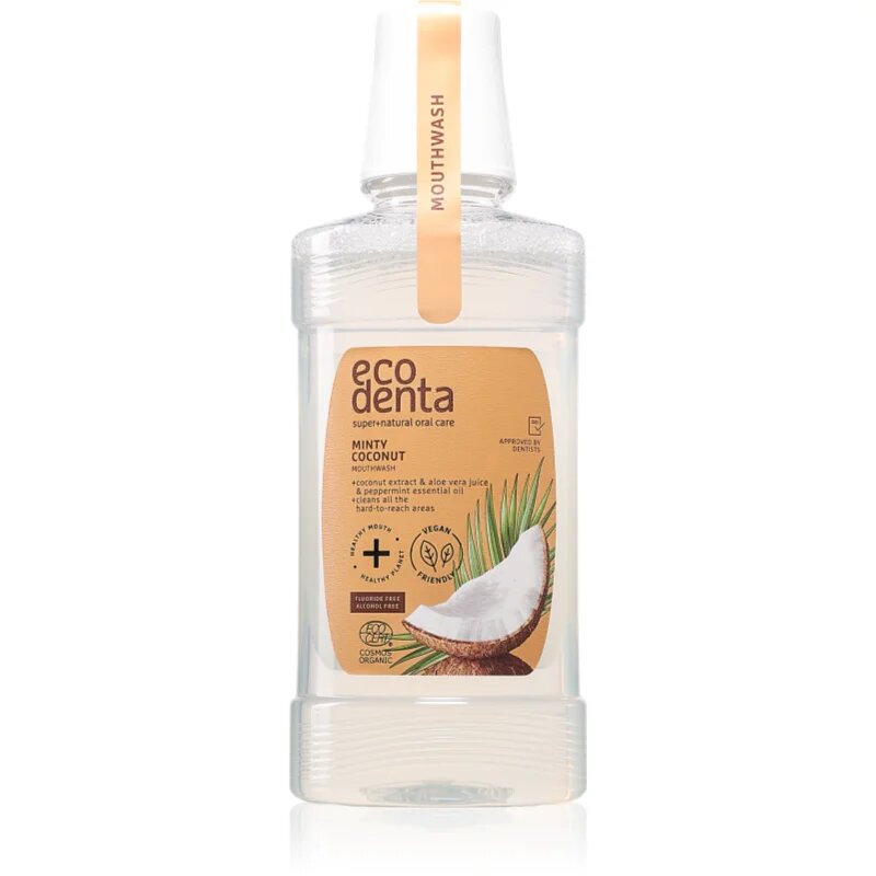 Ecodenta Minty Coconut ustna voda s kokosom 250 ml