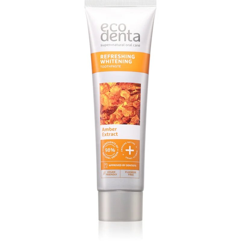 Ecodenta Refreshing Whitening osvežilna zobna pasta z belilnim učinkom 100 ml