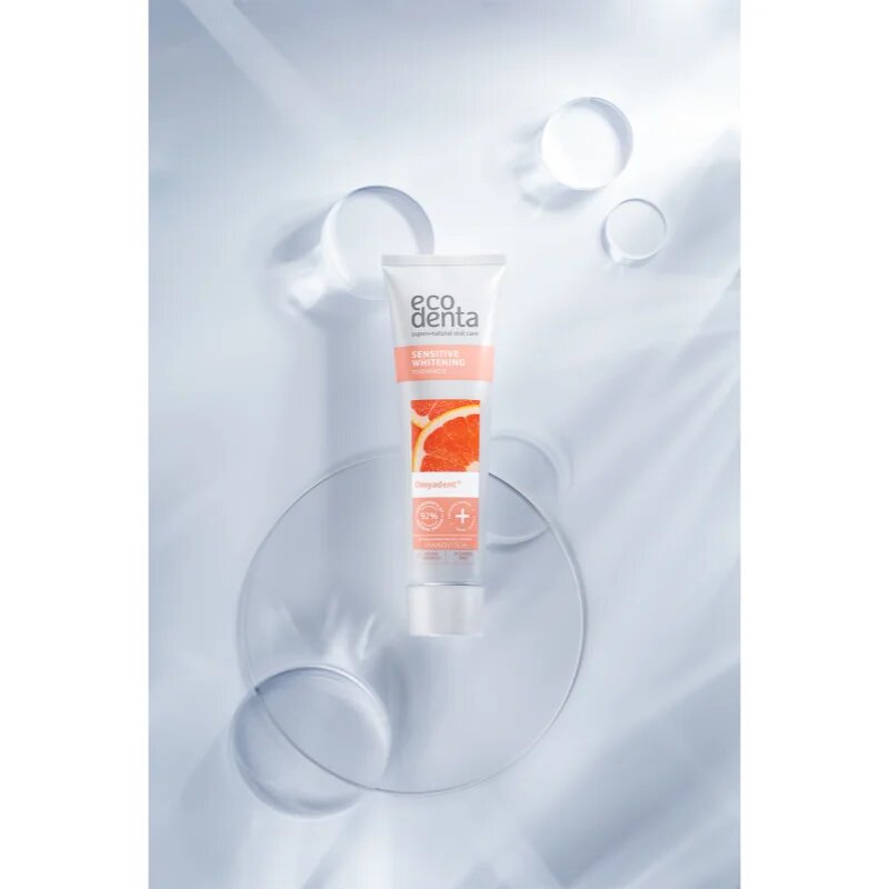 Ecodenta Sensitive Whitening zobna pasta za beljenje zob za občutljive zobe 100 ml