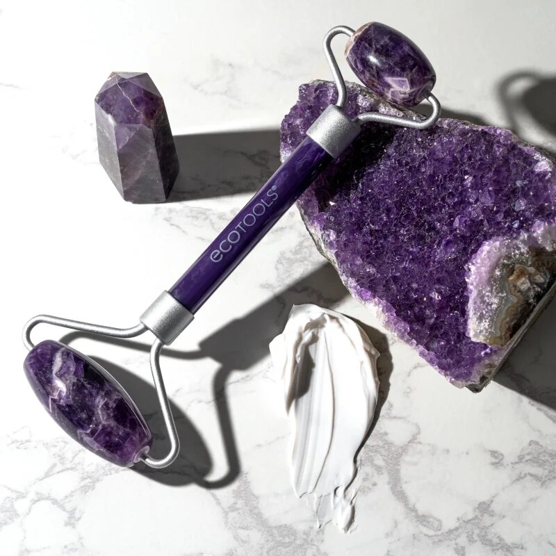 EcoTools Amethyst pripomoček za masažo za obraz 1 kos