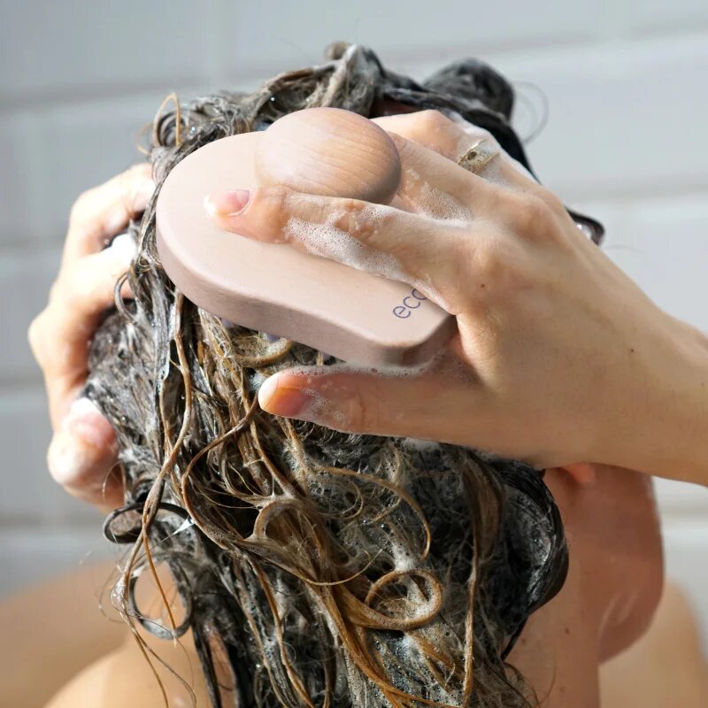 EcoTools Scalp masažna krtača za lase in lasišče 1 kos