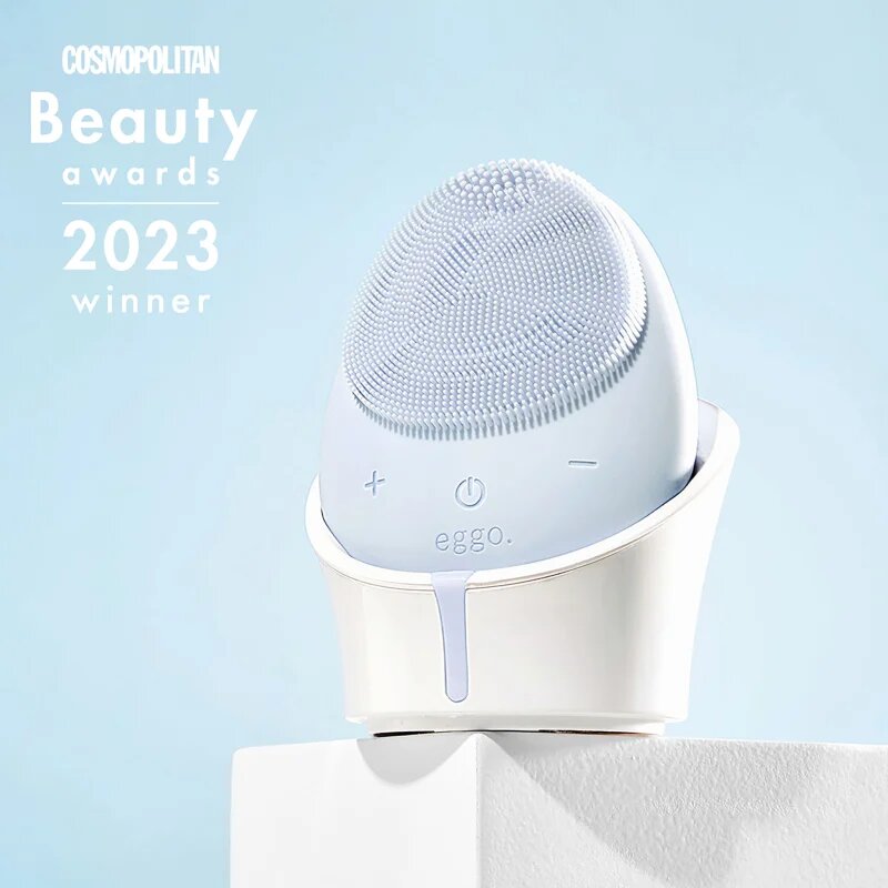 Eggo Sonic Skin Cleanser čistilna sonična naprava za obraz Blue 1 kos