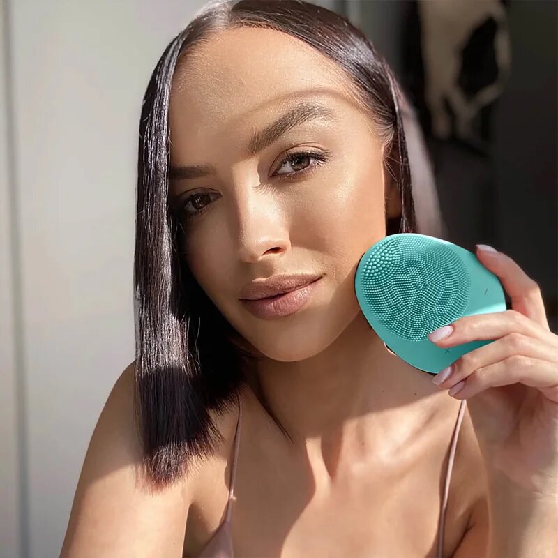 Eggo Sonic Skin Cleanser čistilna sonična naprava za obraz Green 1 kos