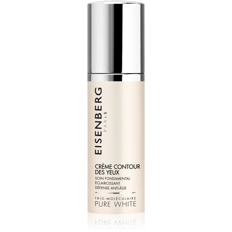 Eisenberg Pure White Crème Contour des Yeux posvetlitvena krema proti gubam za predel okoli oči 30 ml
