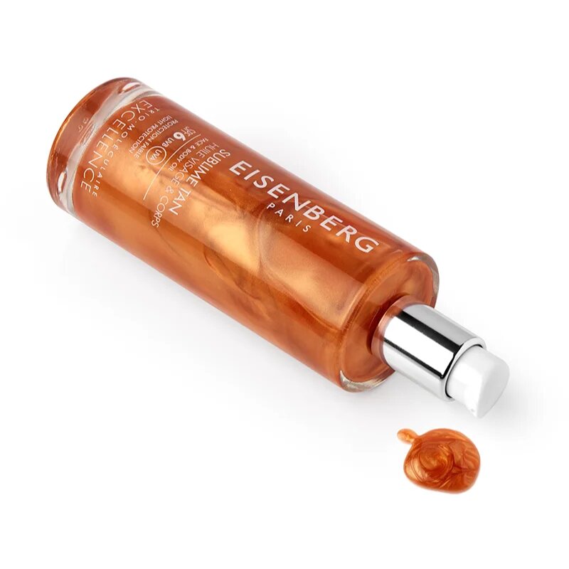 Eisenberg Sublime Tan Huile Visage & Corps olje za sončenje za obraz in telo SPF 6 100 ml