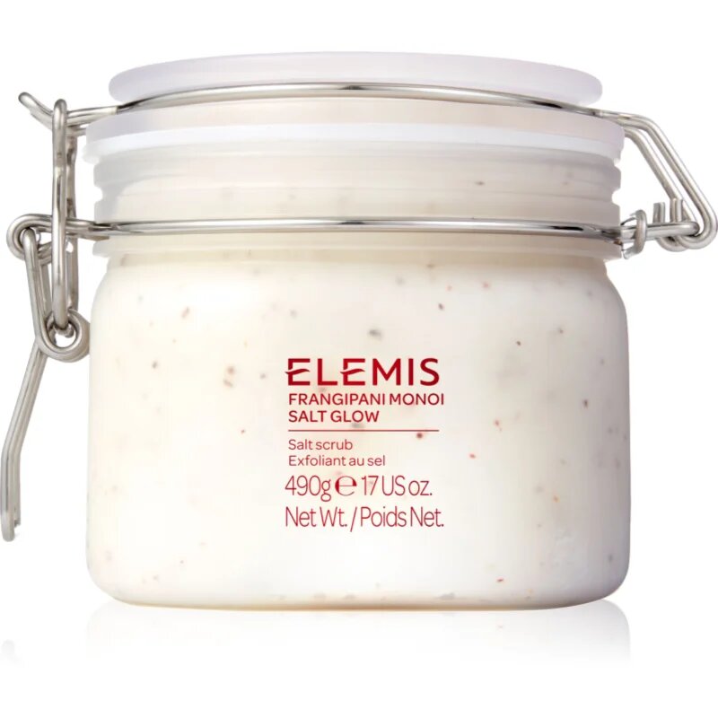 Elemis Body Exotics Frangipani Monoi Salt Glow mineralni piling za telo 490 g