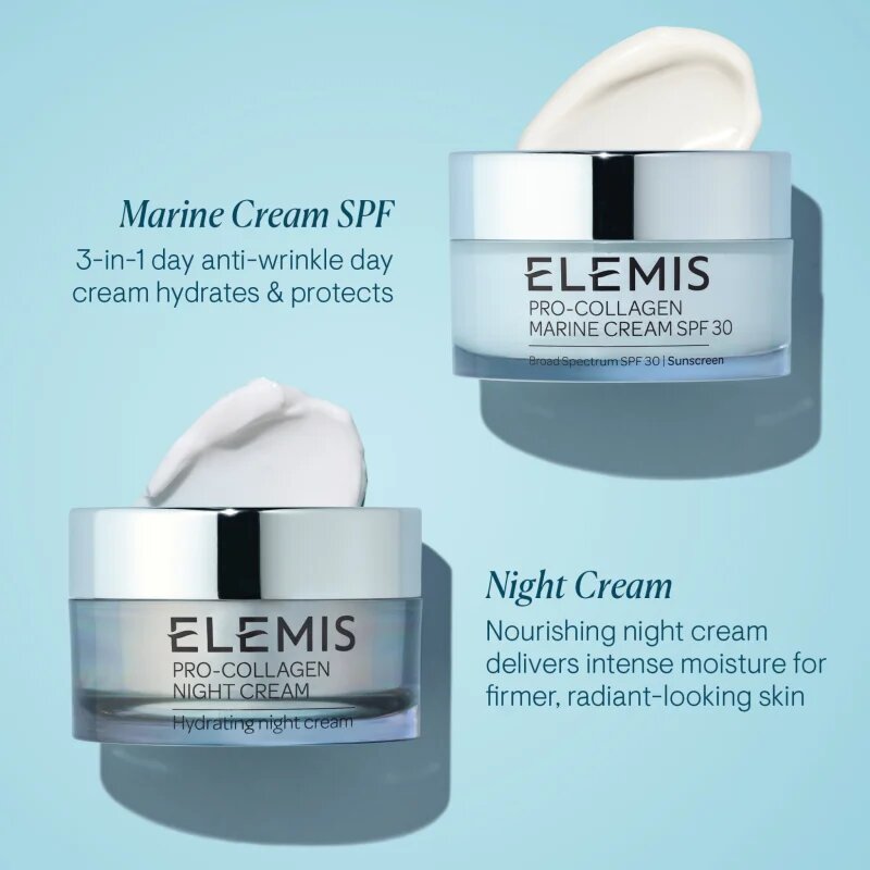 Elemis Pro-Collagen Night Cream učvrstitvena nočna krema proti gubam 30 ml