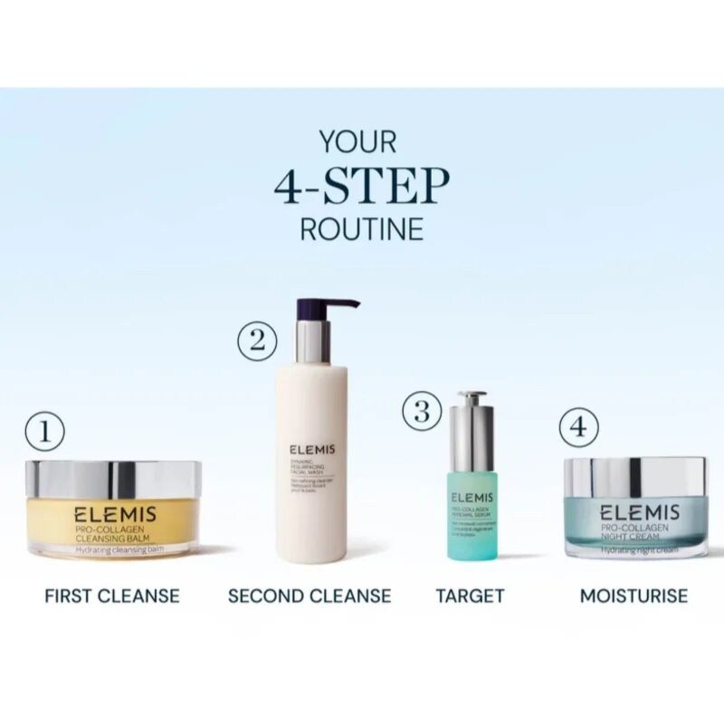 Elemis Pro-Collagen Rose Marine Cream vlažilna gel krema za učvrstitev obraza 50 ml