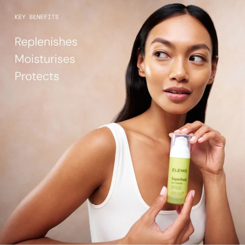 Elemis Superfood Day Cream antioksidacijska dnevna krema za prehrano in hidracijo 50 ml