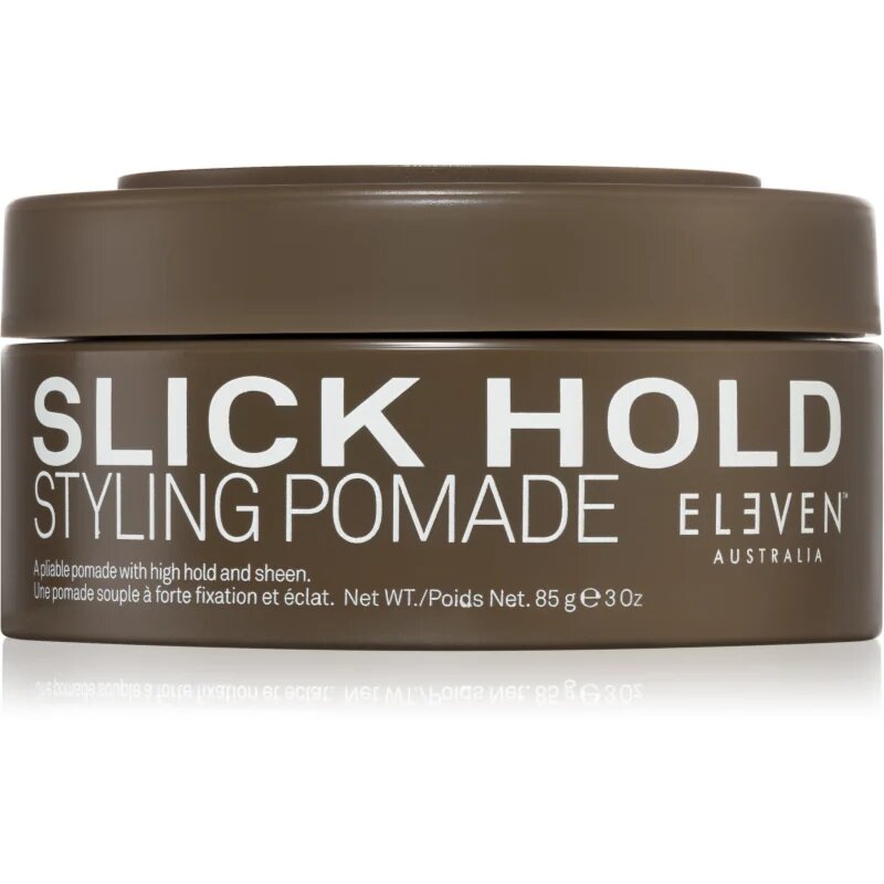 Eleven Australia Slick Hold Styling Pomade stiling pasta za zelo močno utrjevanje z visokim sijajem 85 g