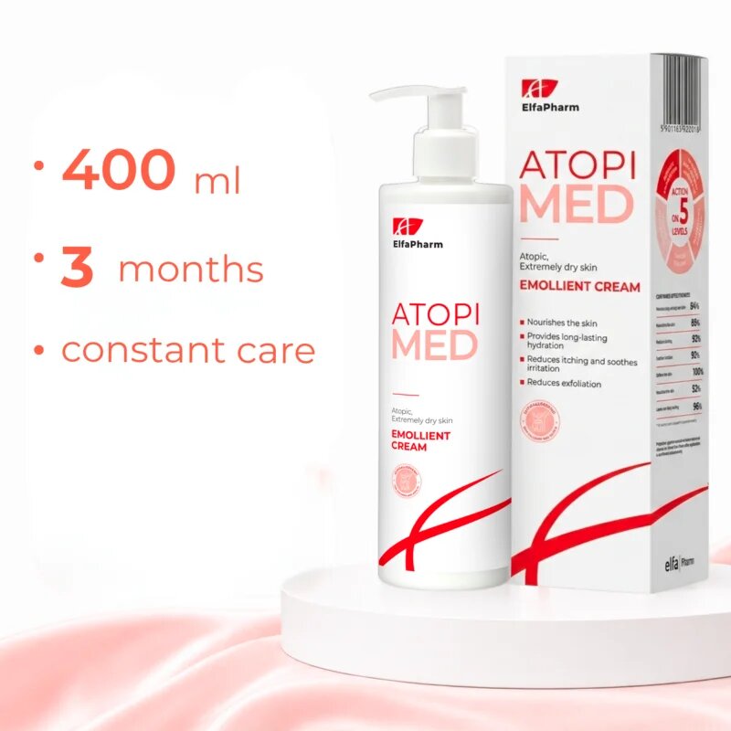 Elfa Pharm Intensive Cosmetic Atopi Med Emolientna krema za telo 400 ml