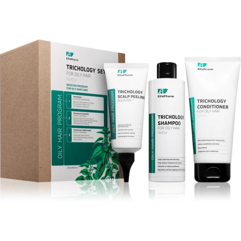 Elfa Pharm Intensive Cosmetic Trichology darilni set za mastne lase