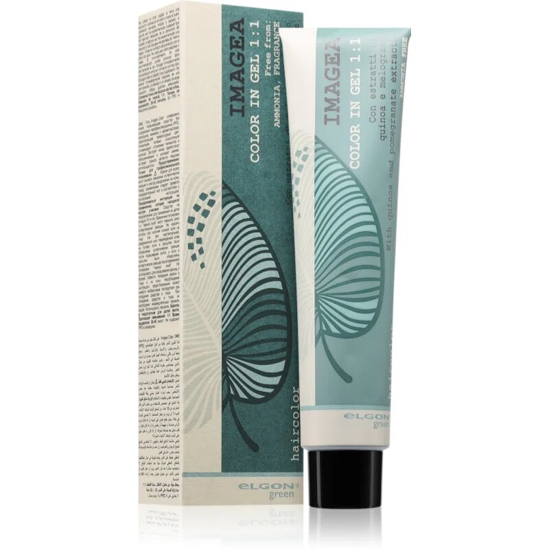 Elgon Green Imagea Color in Gel 1:1 barva za lase odtenek 8 60 ml