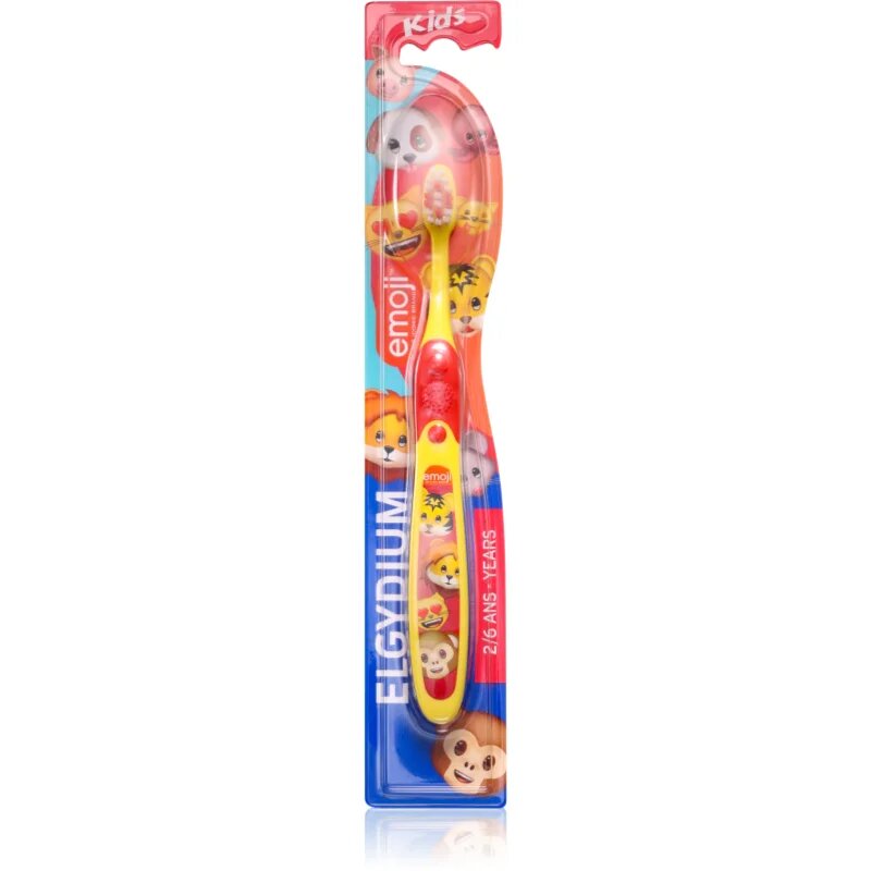 Elgydium Emoji Kids zobna ščetka za otroke 1 kos
