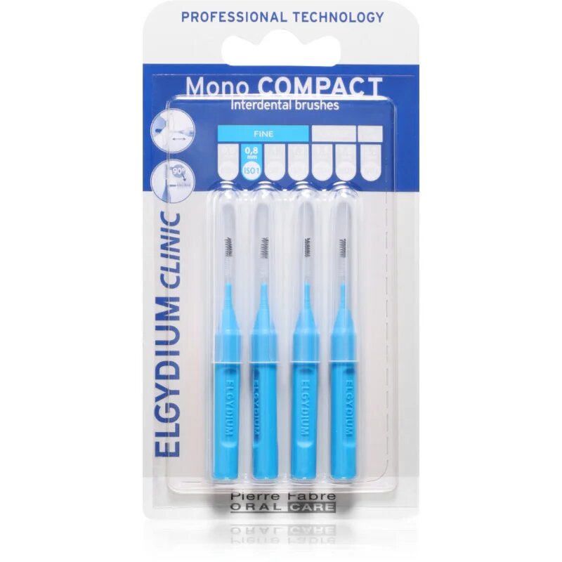 Elgydium Mono Compact medzobne ščetke Blue 4 kos