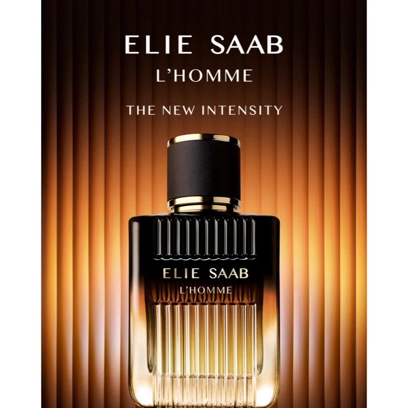 Elie Saab L'HOMME Intense parfumska voda polnilna za moške 50 ml