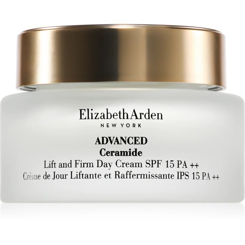 Elizabeth Arden Advanced Ceramide Lift And Firm Day Cream SPF 15 dnevna krema z učvrstitvenim učinkom SPF 15 50 ml