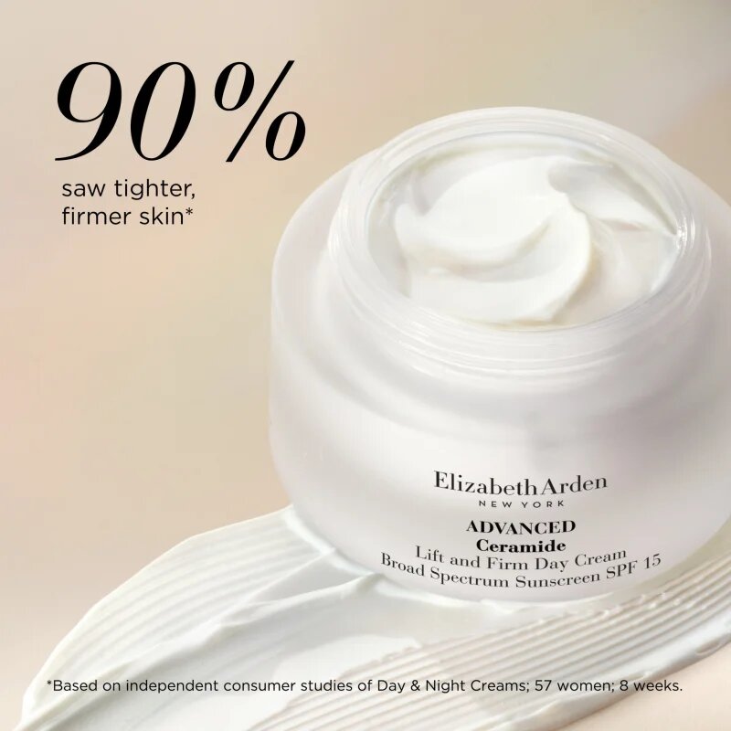 Elizabeth Arden Advanced Ceramide Lift And Firm Day Cream SPF 15 dnevna krema z učvrstitvenim učinkom SPF 15 50 ml