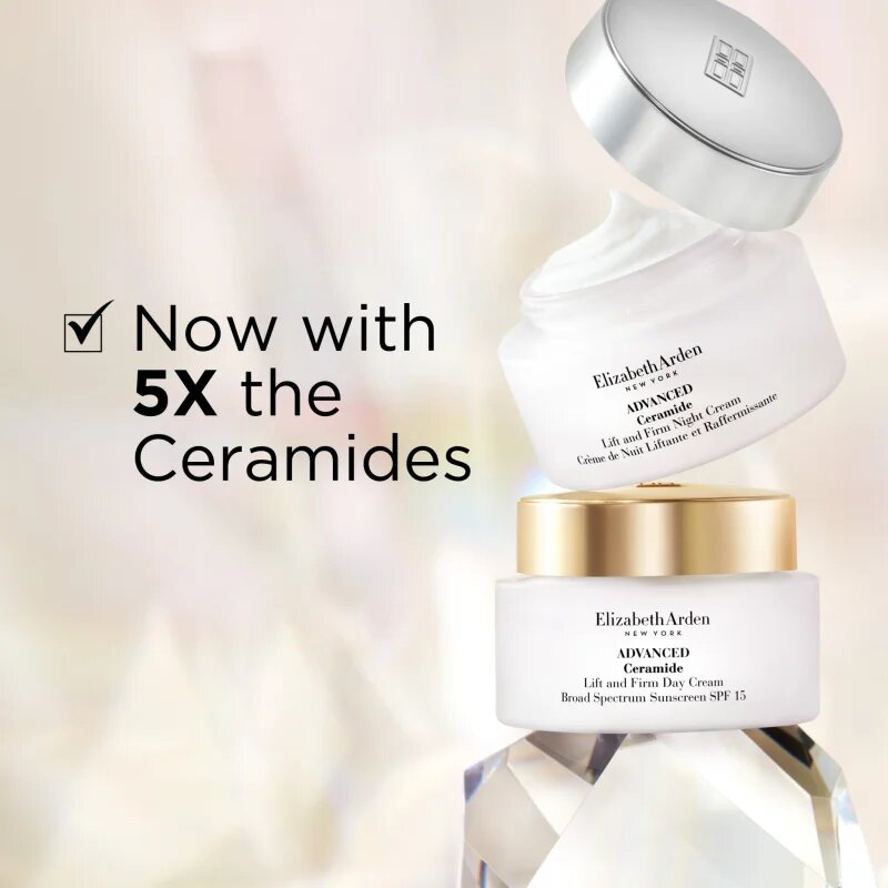 Elizabeth Arden Advanced Ceramide Lift And Firm Day Cream SPF 15 dnevna krema z učvrstitvenim učinkom SPF 15 50 ml