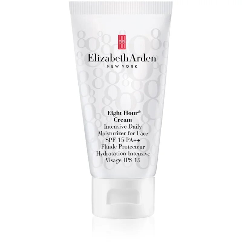 Elizabeth Arden Eight Hour Intensive Daily Moisturizer For Face dnevna vlažilna krema za vse tipe kože SPF 15 50 ml