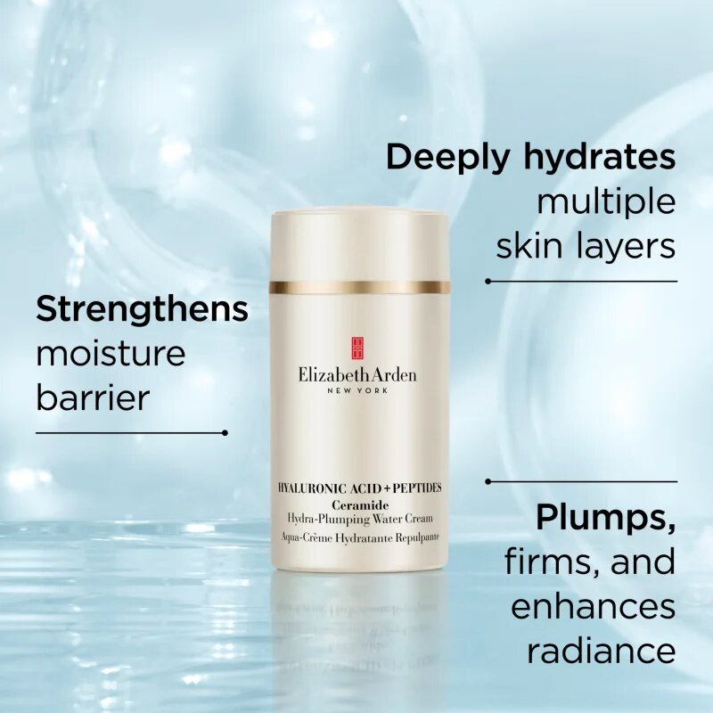 Elizabeth Arden Hyaluronic Acid + Peptides Ceramide vlažilna krema za obraz s ceramidy a peptidy 50 ml