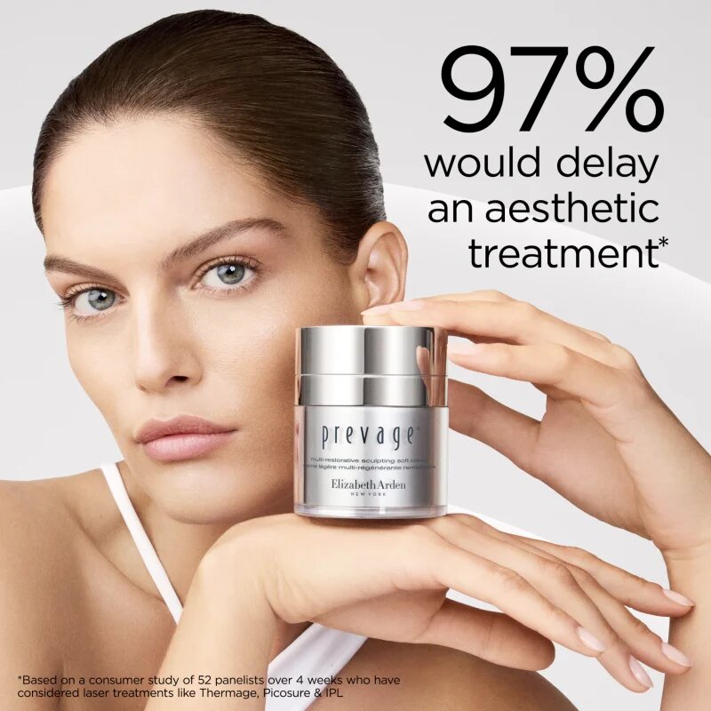 Elizabeth Arden Prevage Multi-Restorative Sculpting Soft Cream gladilna in posvetlitvena krema 50 ml