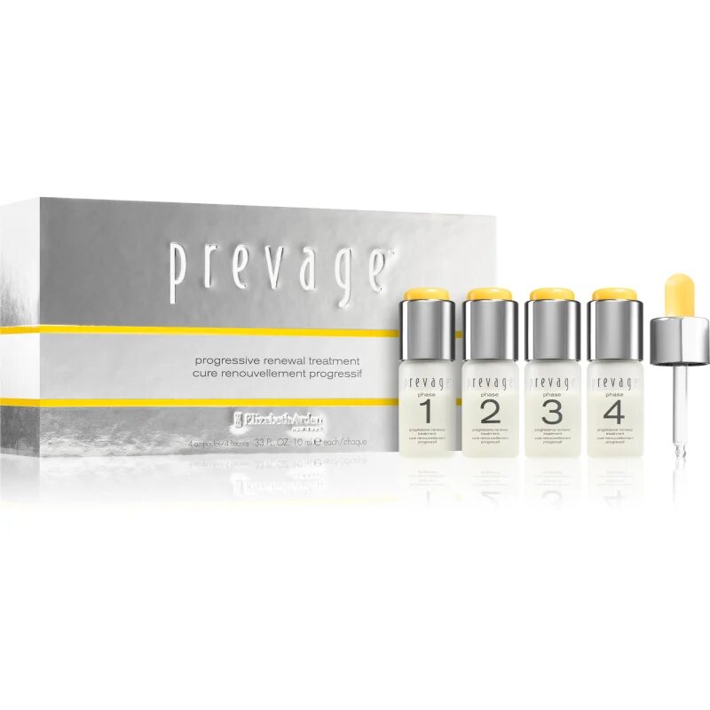 Elizabeth Arden Prevage obnovitvena nega za posvetlitev in zgladitev kože 4 x 10 ml