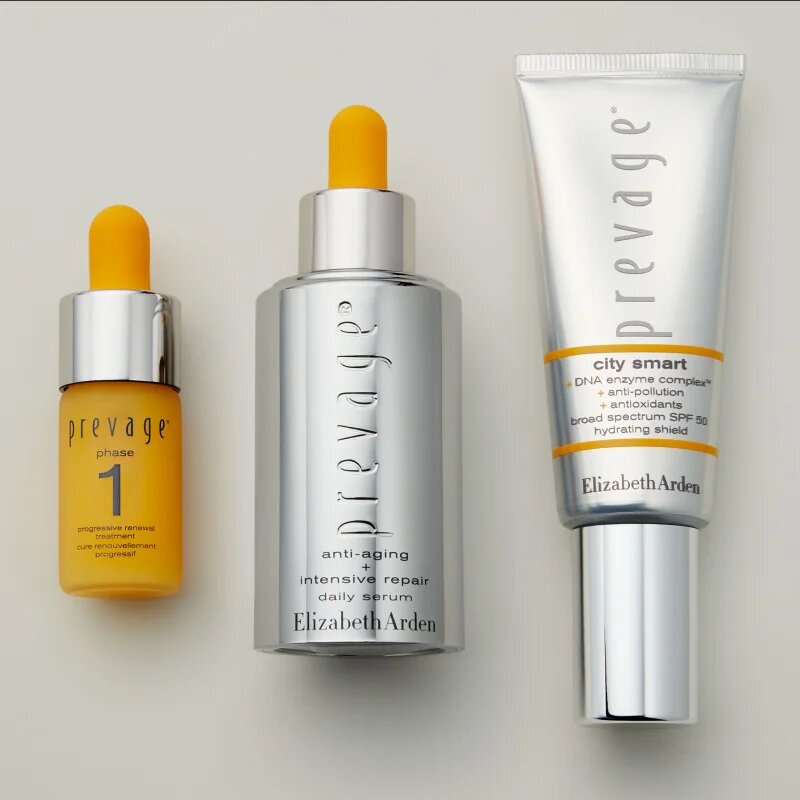 Elizabeth Arden Prevage obnovitvena nega za posvetlitev in zgladitev kože 4 x 10 ml