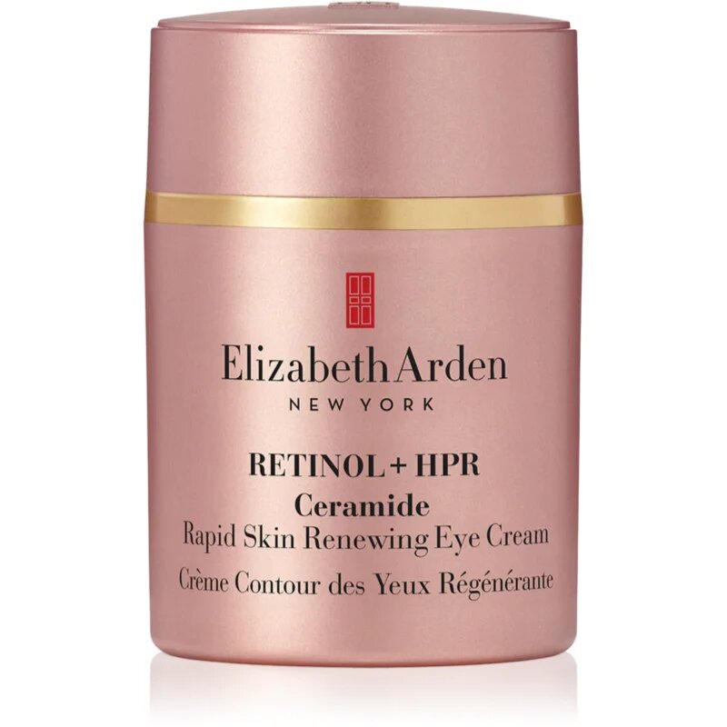 Elizabeth Arden Retinol + HPR Ceramide RAPID SKIN RENEWING EYE CREAM gladilna in posvetlitvena krema za predel okoli oči 15 ml