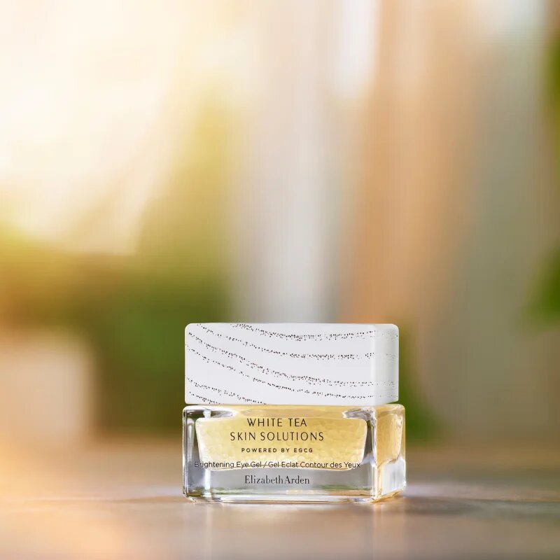 Elizabeth Arden White Tea Skin Solutions Brightening Eye Gel posvetlitveni gel za oči za ženske 15 ml