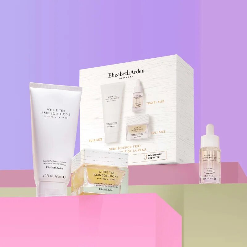 Elizabeth Arden White Tea Skin Solutions darilni set za ženske