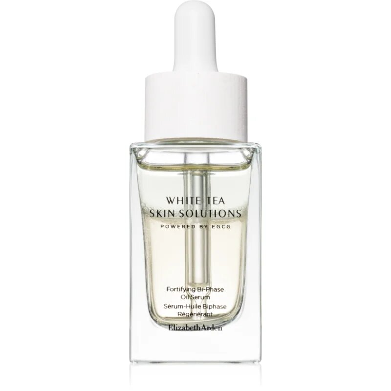 Elizabeth Arden White Tea Skin Solutions Fortifying Bi-phase Oil Serum oljni serum za dvostopenjsko nego kože za ženske 30 ml